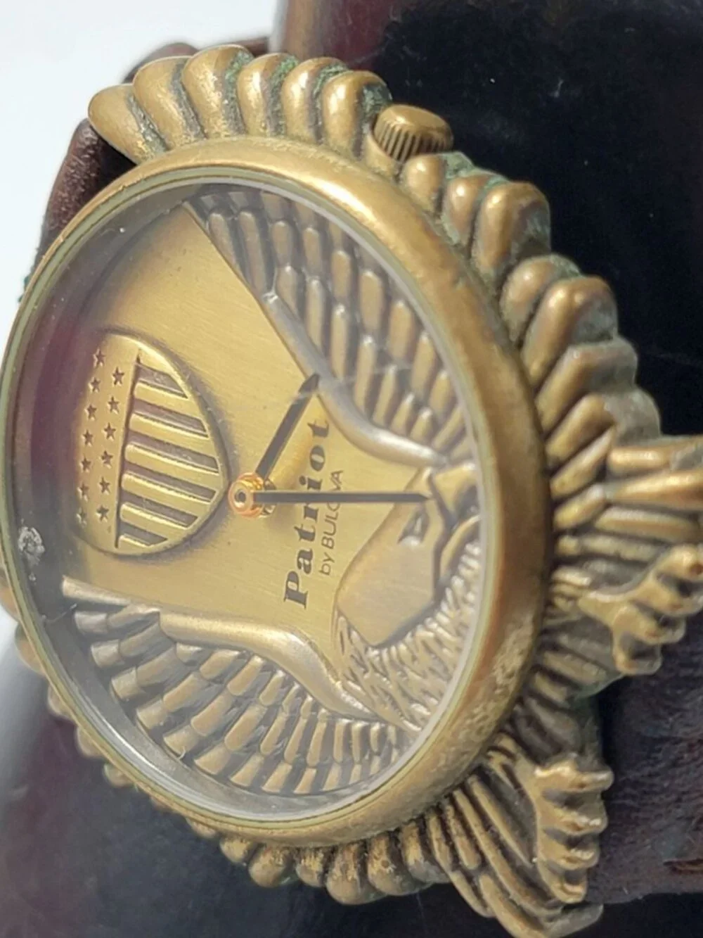 Bulova Limited Edition Patriot Watch 1990s USO Support 8